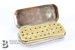 George III Silver Vinaigrette