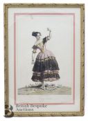 Fanny Elssler (1810-1884) Lithograph