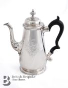 George II Silver Coffee Pot