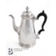 George II Silver Coffee Pot - Image 1 of 5