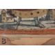 19th Century Engraving and Watercolour with Foil - Image 3 of 3