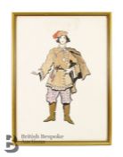 Konstantin Korovin (1861-1939) Costume Design for Russian Ballet