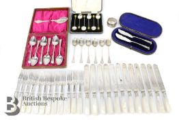 Quantity of Silver and Silver Plate