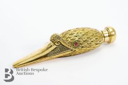 Gold Plated Scent Bottle