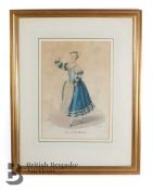 19th Century Ballet Lithograph