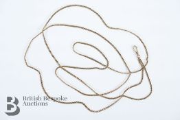 Antique 9ct Gold Muff Chain