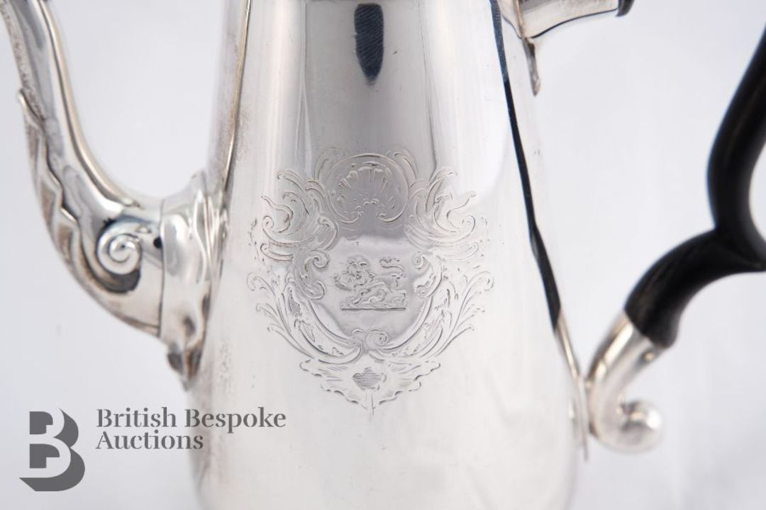 George II Silver Coffee Pot - Image 4 of 5