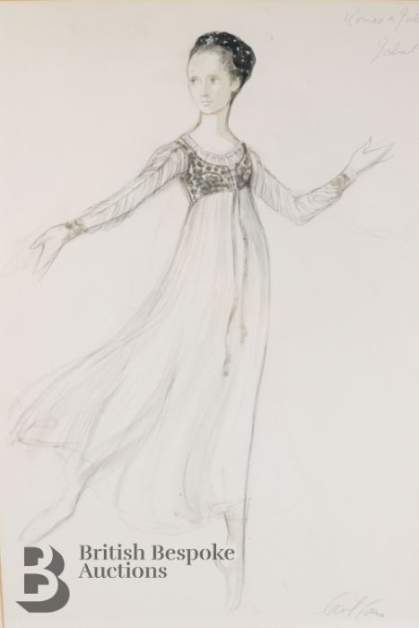 Carl Toms OBE (1927-1999) Pencil and Ink - Image 2 of 4