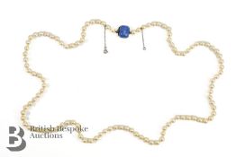 Sybil Dunlop Cultured Pearl Necklace