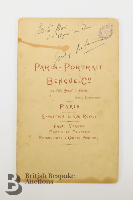 Late 19th Century Cabinet Photographs of Dancers of the Era - Image 5 of 10