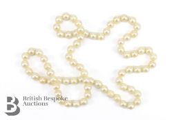 Cultured Pearl Necklace