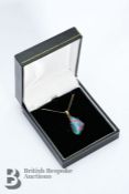 9ct Gold Opal Pendant