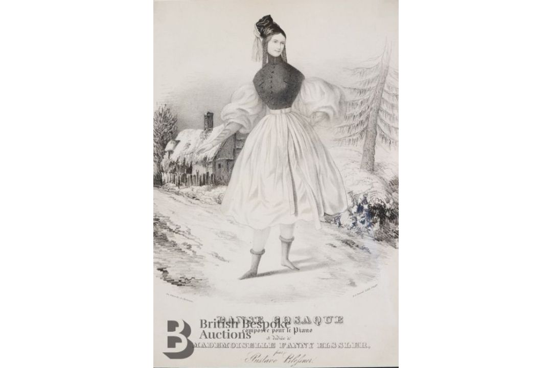 19th Century Prints of Ballerina's - Image 8 of 8