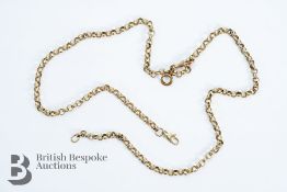 9ct Gold Rope Link Chain