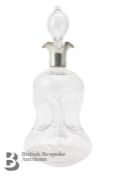 Victorian Silver Collared Decanter