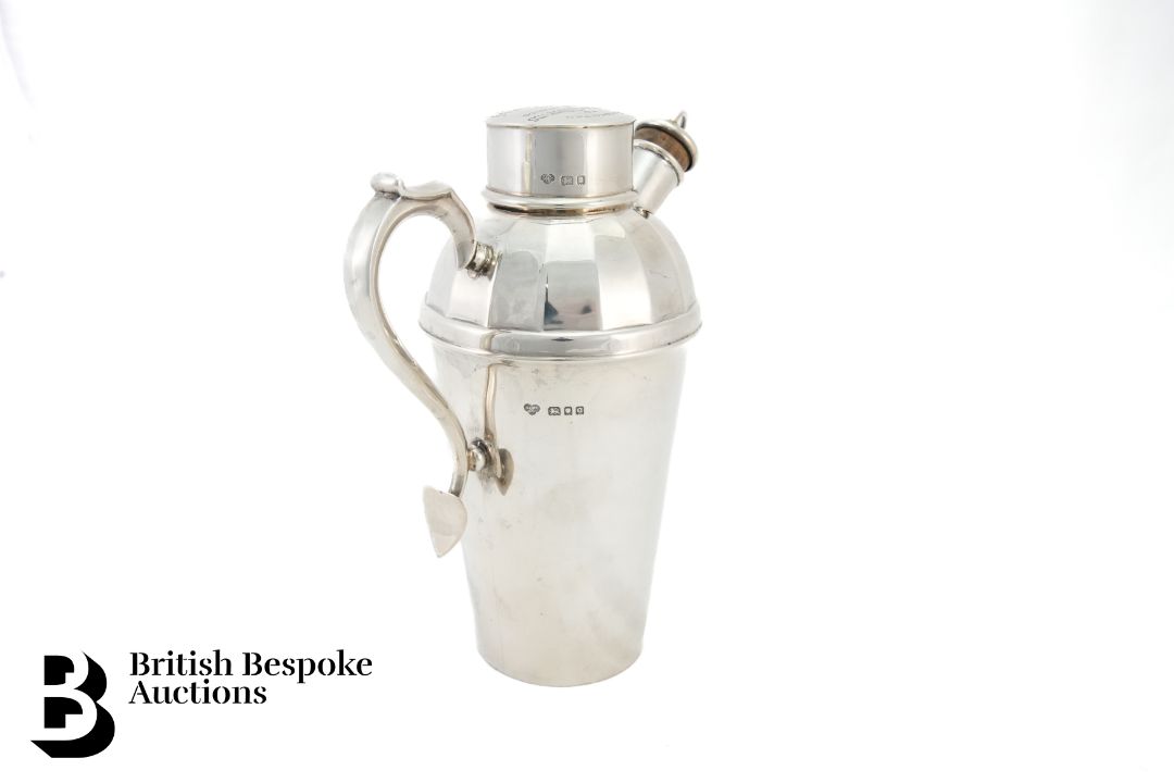 Silver Cocktail Shaker - Image 4 of 10
