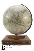 Phillips Record Atlas Globe