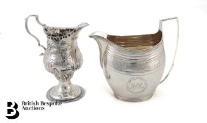 George III Silver Milk Jug