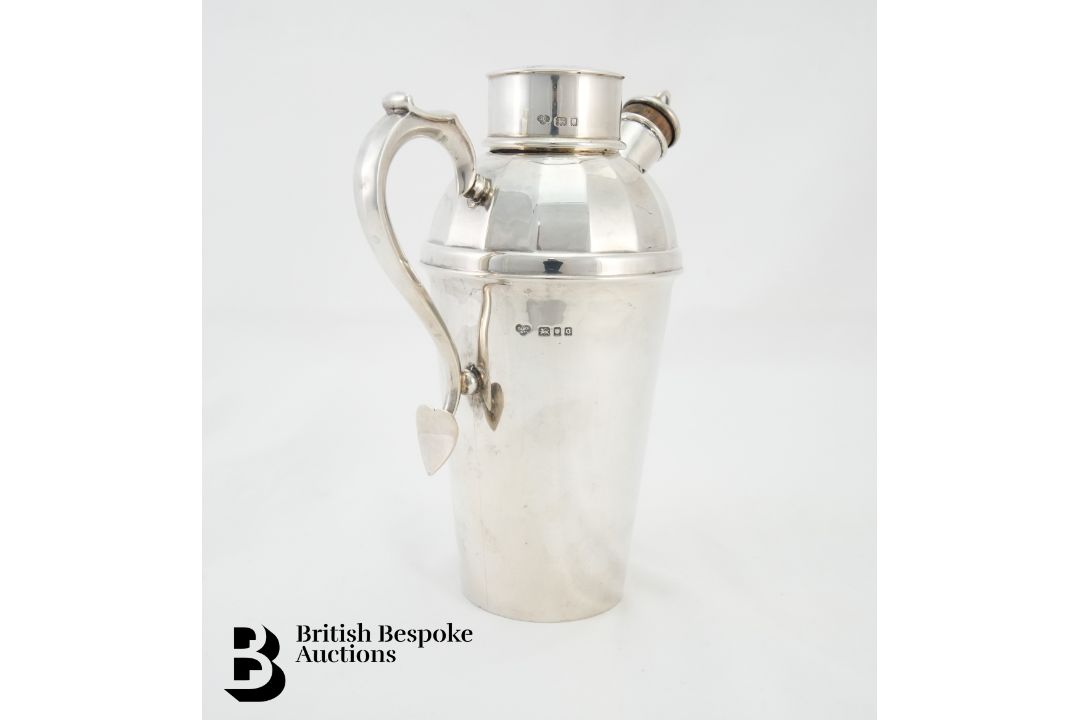 Silver Cocktail Shaker - Image 3 of 10