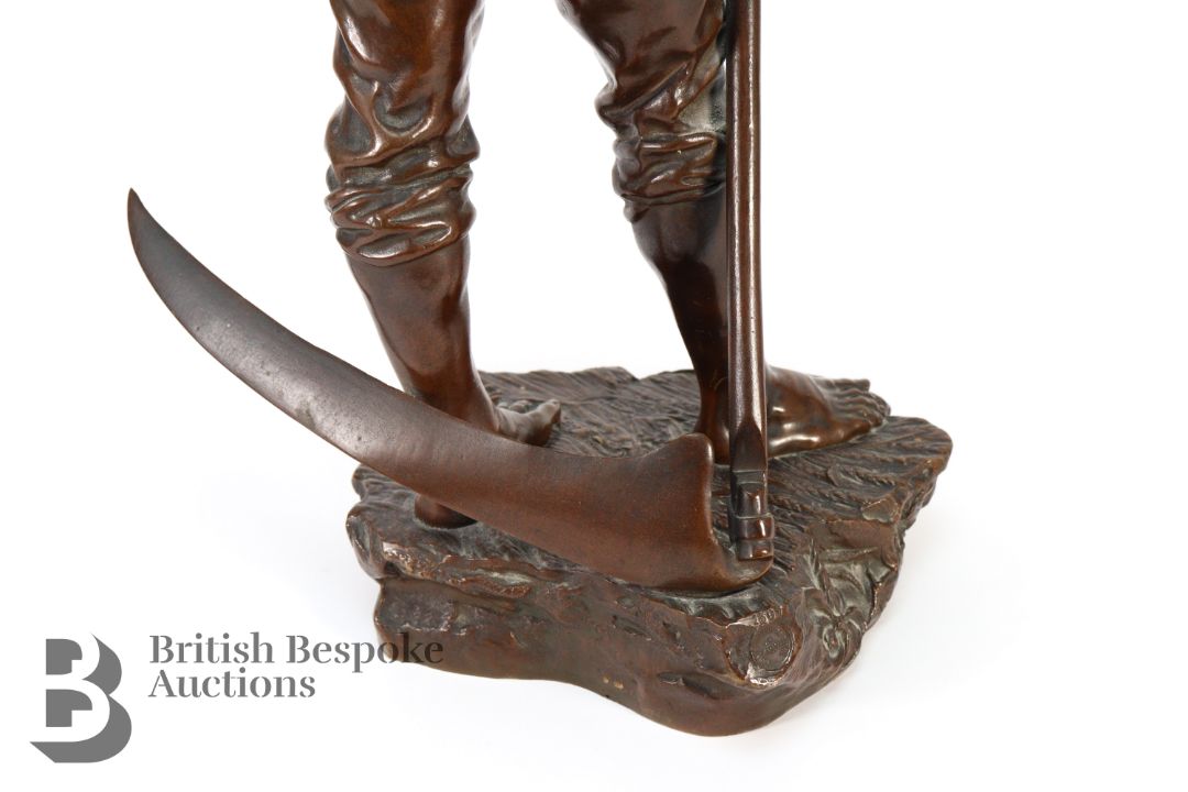 Charles Octave Levy Bronze Sculpture - Image 5 of 10