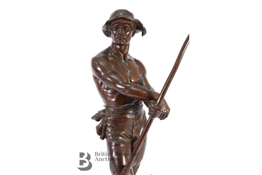 Charles Octave Levy Bronze Sculpture - Image 10 of 10