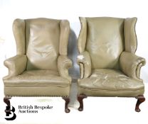 Pair of George IV Wing Back Chairs