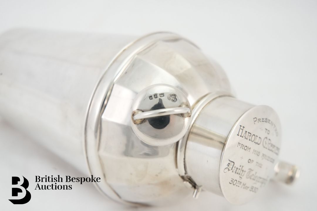 Silver Cocktail Shaker - Image 8 of 10