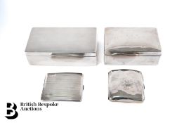 Silver Cigarette Boxes