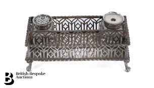 George III Silver Ink Stand