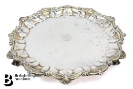 Edward VII Silver Card Tray