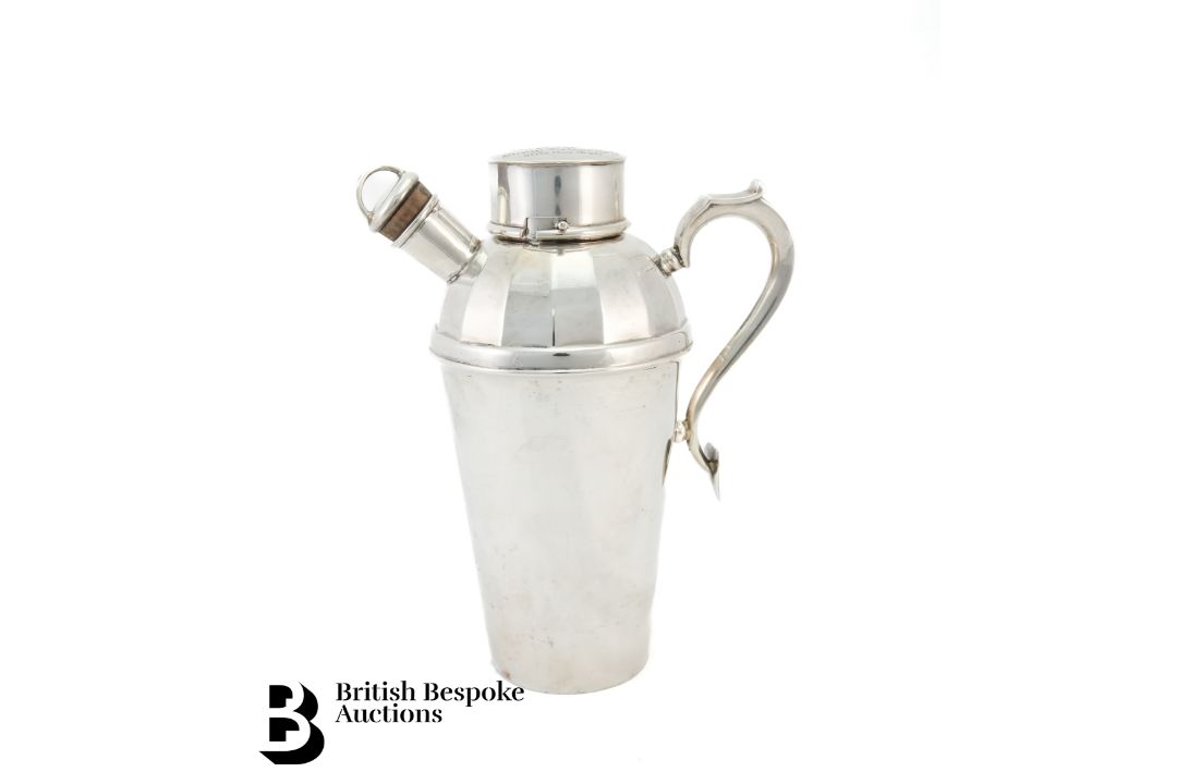 Silver Cocktail Shaker - Image 1 of 10
