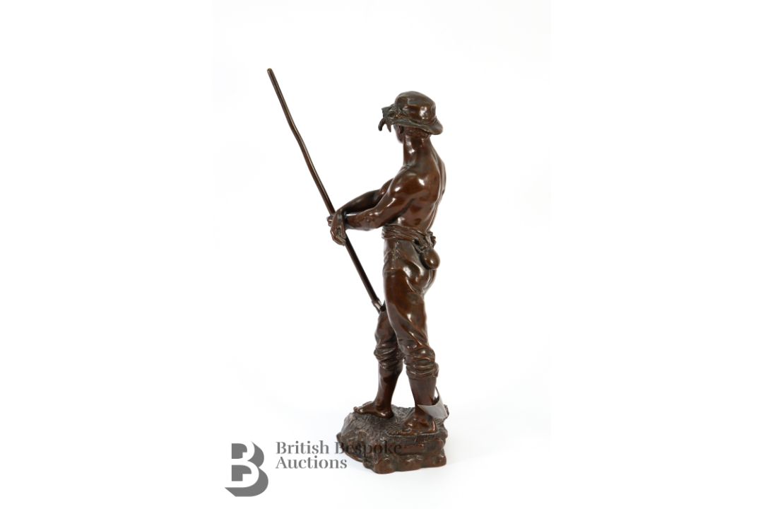 Charles Octave Levy Bronze Sculpture - Image 3 of 10