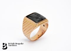 18ct Yellow Gold Seal Ring