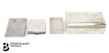 Gentleman's Silver Stuff Box