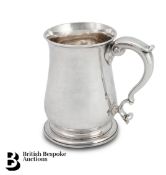 George II Silver Baluster Mug