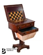 Victorian Mahogany Games Table