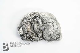 Silver Plated Vesta Case