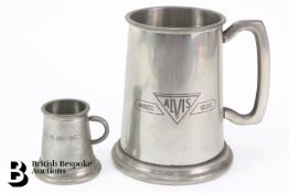 Alvis Owner's Club Pewter Tankards