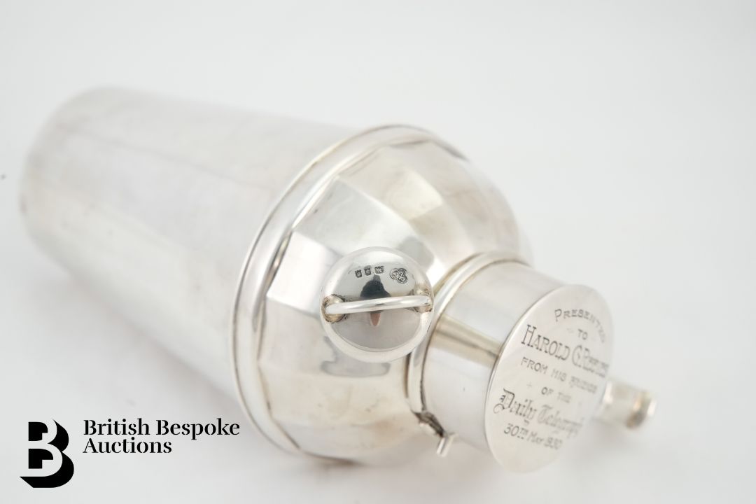 Silver Cocktail Shaker - Image 9 of 10