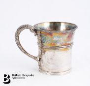 Silver Christening Mug