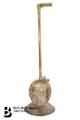 Victorian Brass Door Stop