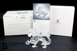 Swarovski Crystal Society SCS 1997 The Dragon - Fabulous Creatures, Signed by Artist