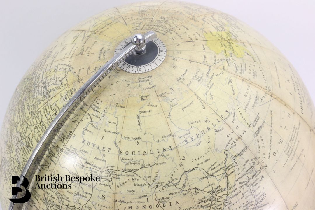 Phillips Record Atlas Globe - Image 5 of 9