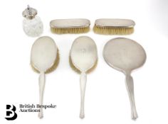 Lady's Silver Vanity Set