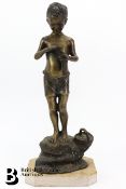 Giovanni de Martino (1870-1935) Bronze Statue