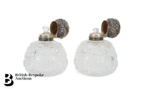 Pair of Victorian Perfume Bottles