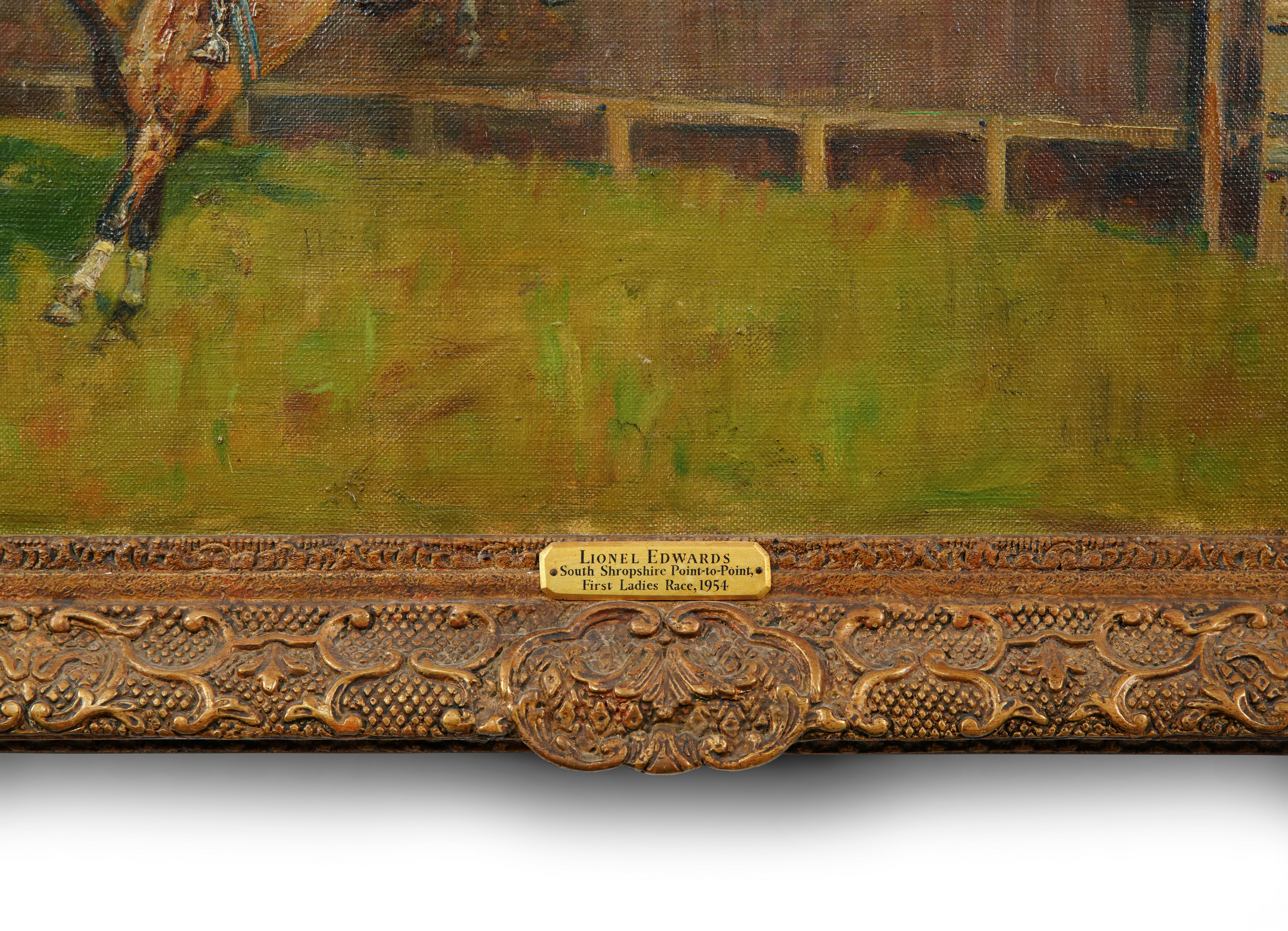 Lionel Edwards (1878-1966) Oil on Canvas - Image 6 of 8