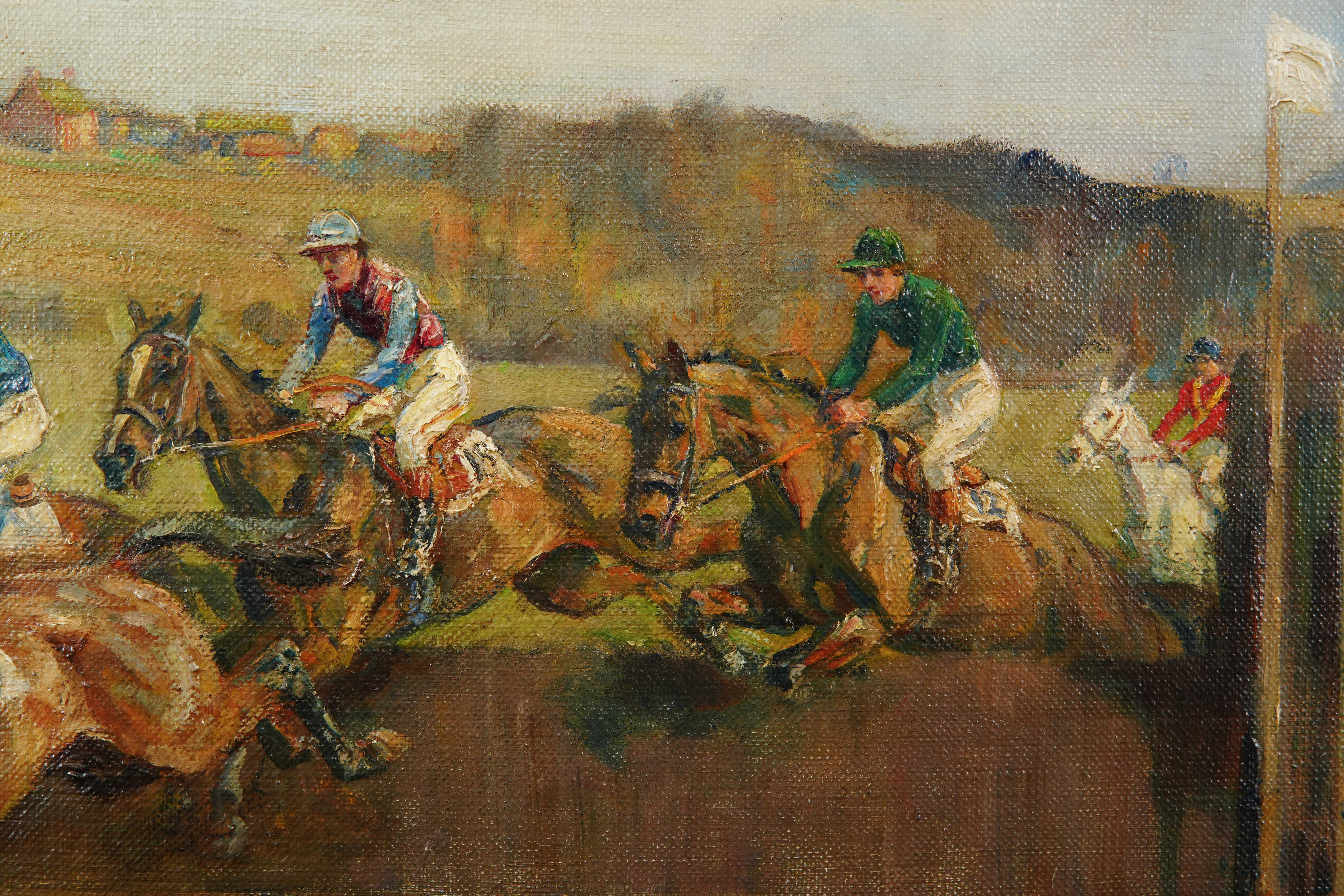 Lionel Edwards (1878-1966) Oil on Canvas - Image 3 of 8