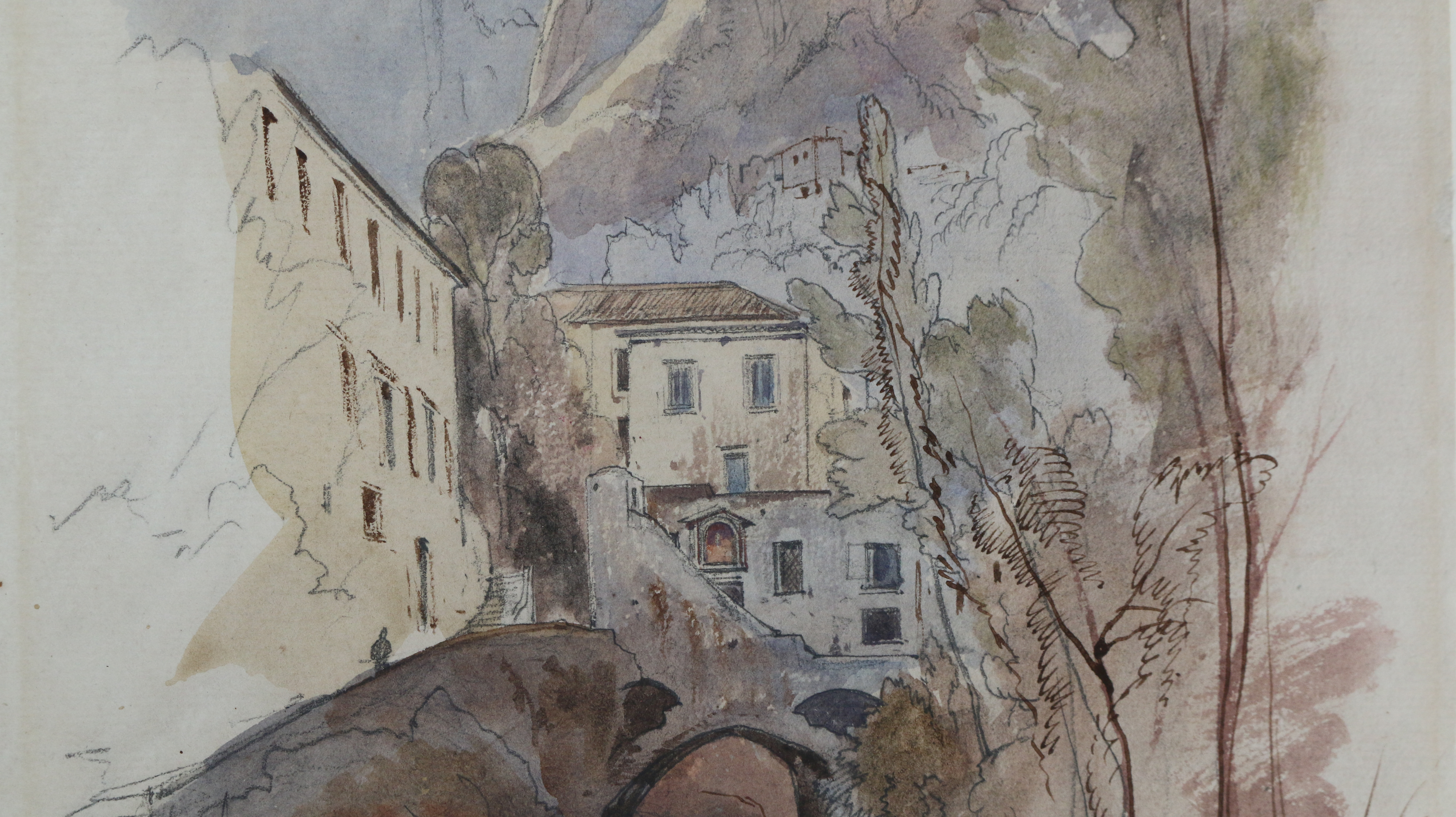 Edward Lear (1812-1888) Pen and Wash - Image 3 of 5