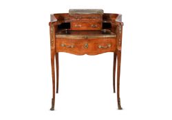 French Walnut Bonheur du Jour